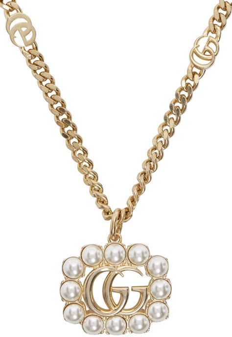 gucci gg perle necklace|diamond Gucci necklace.